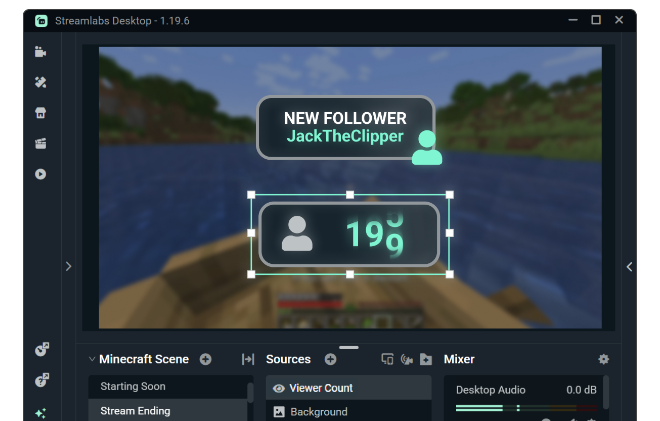 Viewer Count on stream