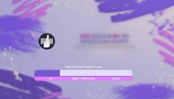 Reproductive Freedom Fund Charity Widgets