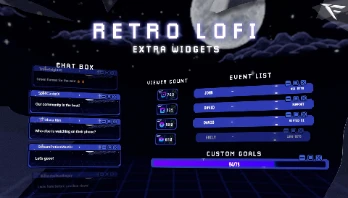 Retro Lofi Widgets