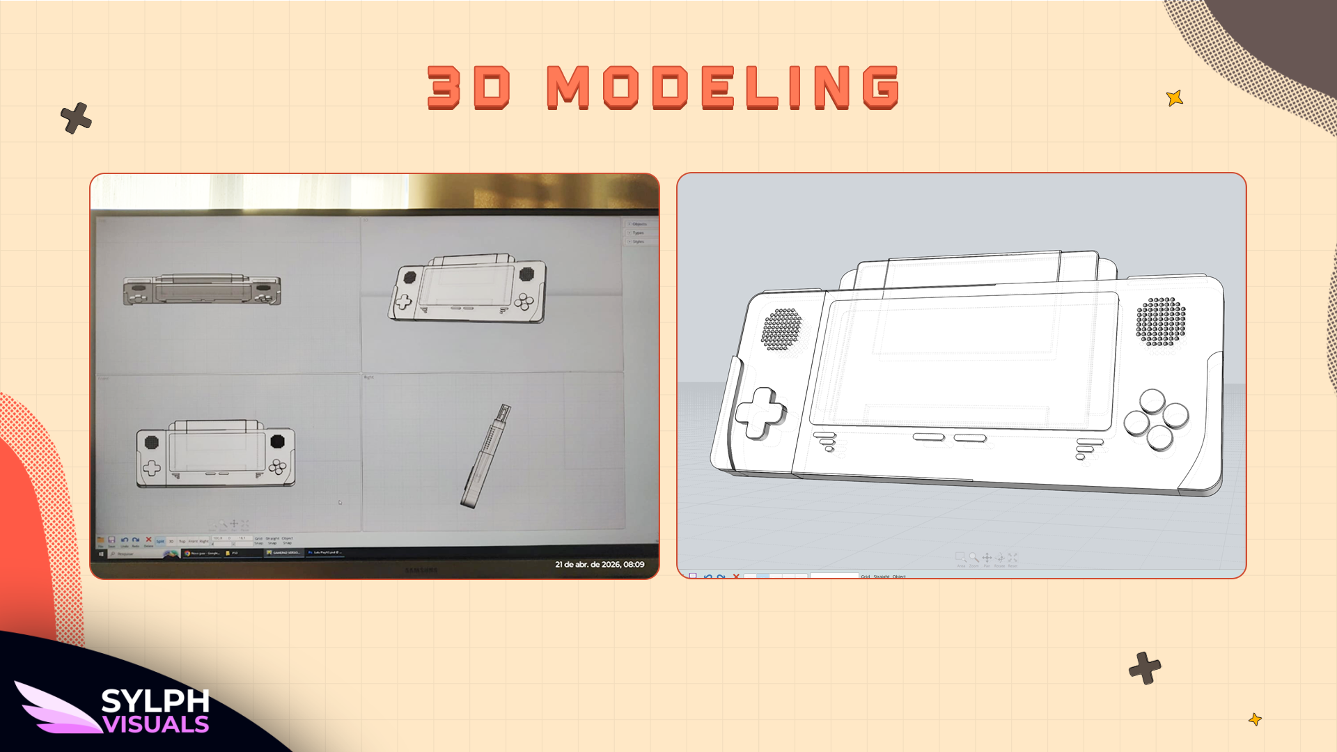 Overlay being 3D modeled