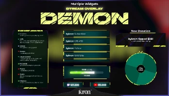 Demon Widgets Game Pulse