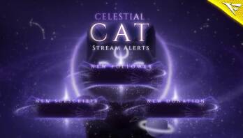 Celestial Cat Alert Box
