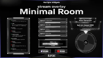 Minimal Room Widgets Game Pulse