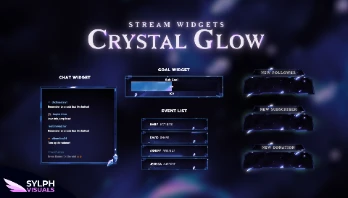 Crystal Glow Widgets